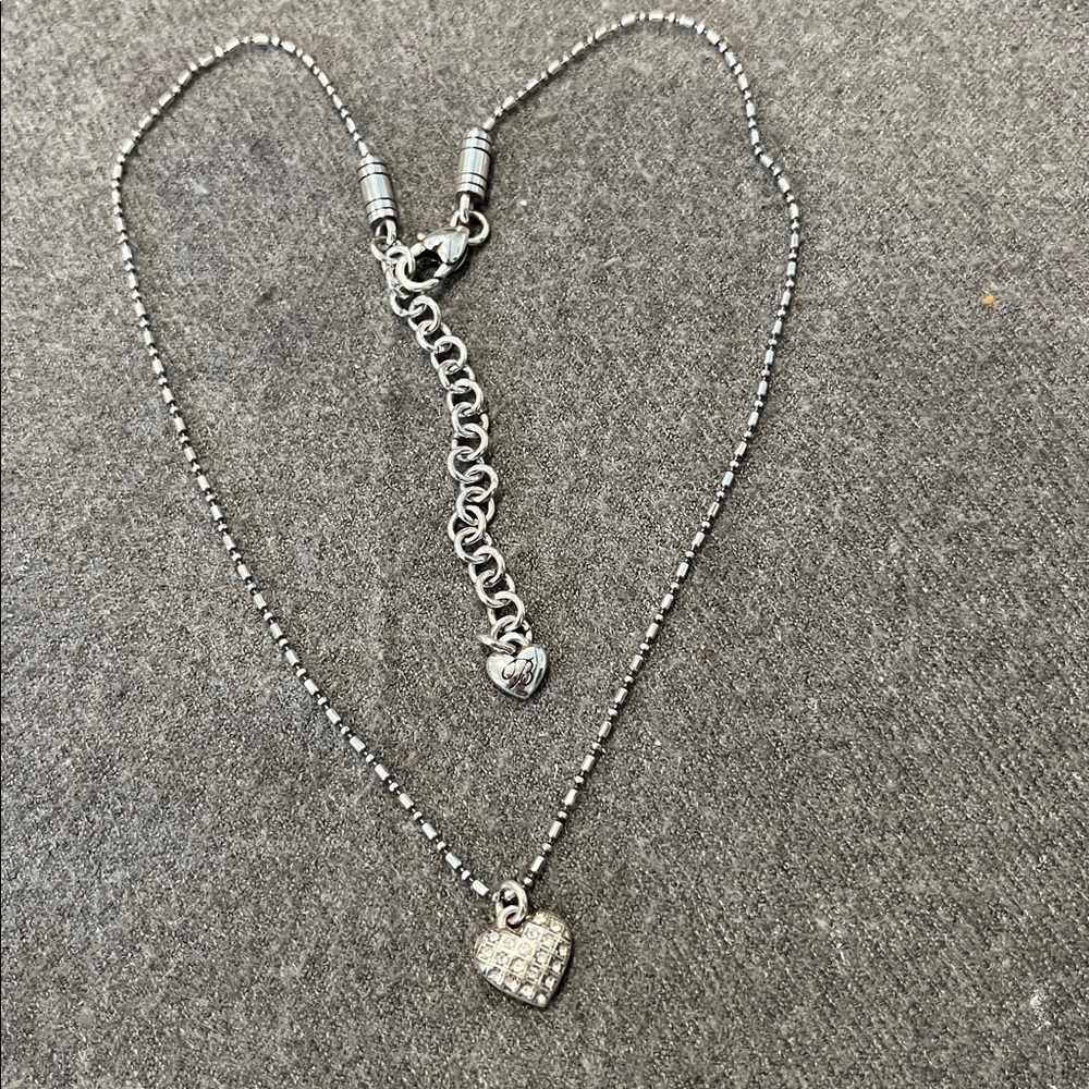 Brighton Crystal heart Necklace - Picture 2 of 9
